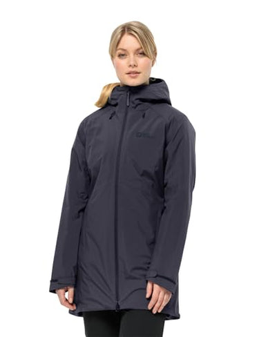 Jack Wolfskin Damen Heidelstein Ins Jkt W Coat, graphite, EU im Sale